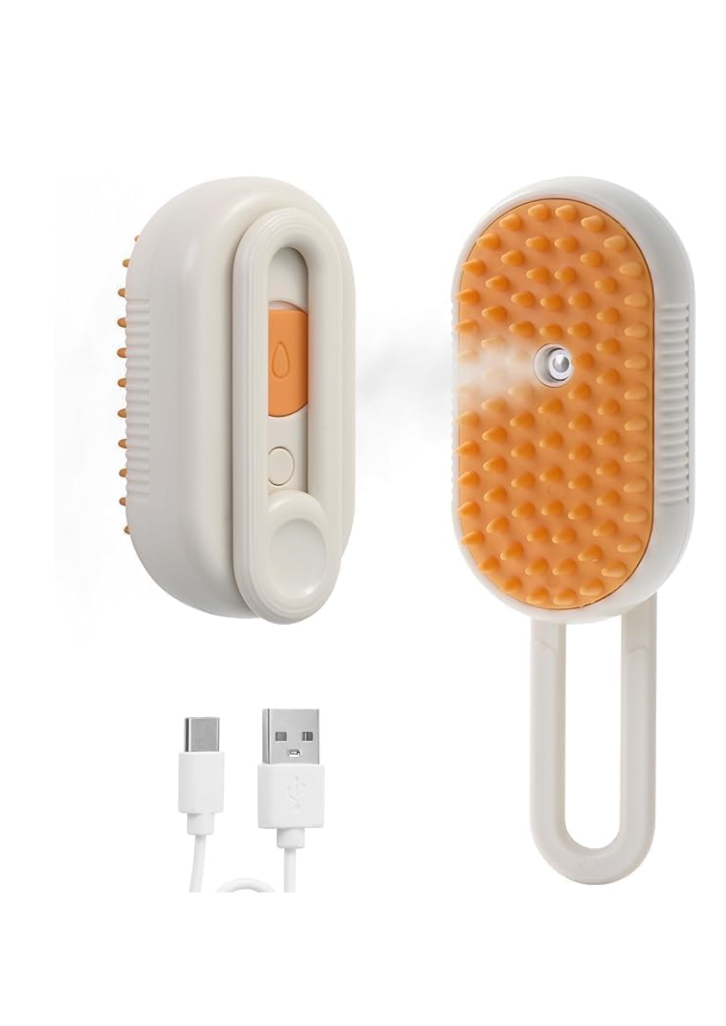 Cepillo Vapor 3en1 para Mascotas
